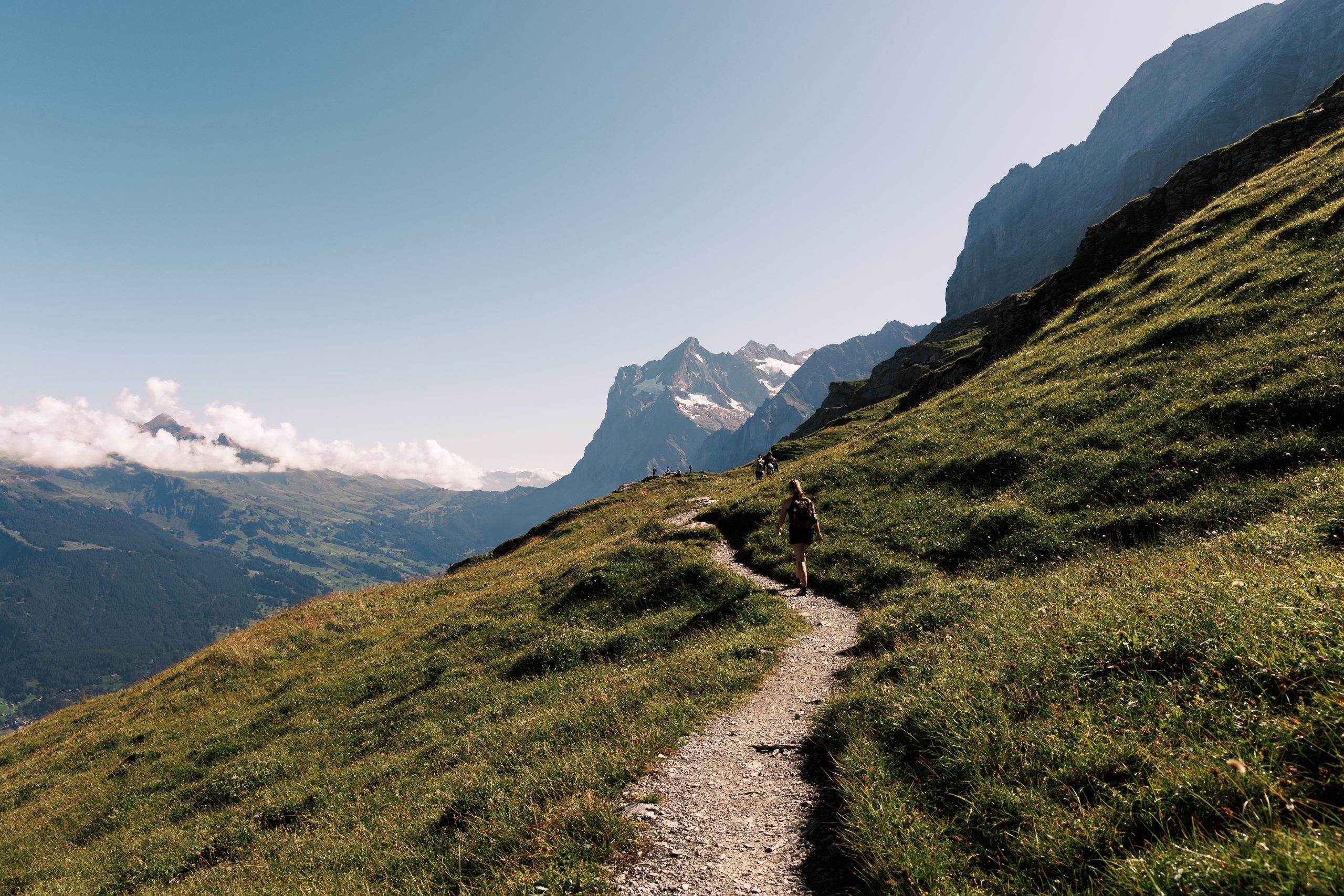 View from the Eiger Hike