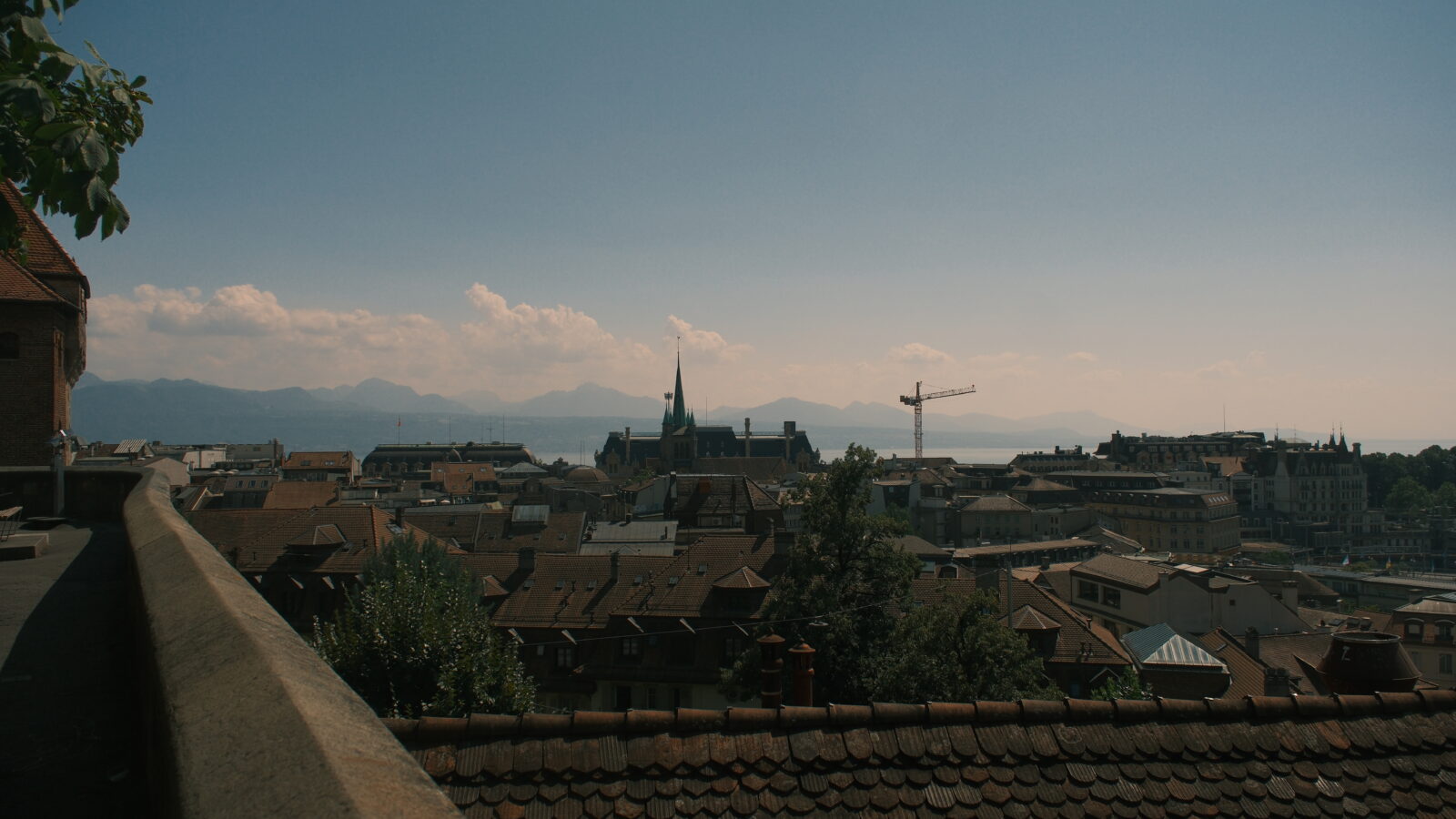 Lausanne skyline